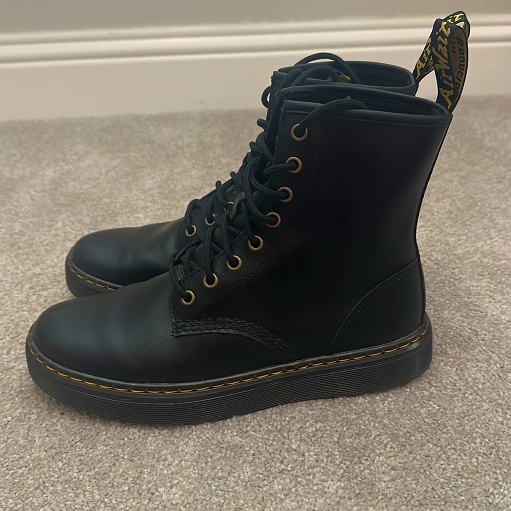 Dr. Martens black Zavala boots- women’s US size 9, only worn a couple of times